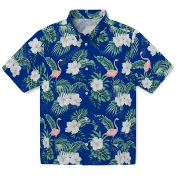 air force falcons flamingo palms blue hawaiian shirts best selling
