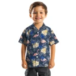 Air Force Falcons Hawaiian Shirt – Flamingo Hibiscus