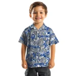 Air Force Falcons Hawaiian Shirt – Hibiscus Overlay