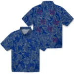 Air Force Falcons Hawaiian Shirt – Leaf Outline
