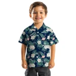 Akron Zips Hawaiian Shirt – Flamingo and Hibiscus