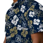 Akron Zips Hawaiian Shirt – Hibiscus Flower Design