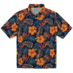 Akron Zips Hawaiian Shirt – Hibiscus Foliage