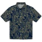 Akron Zips Hawaiian Shirt – Leaf Outline