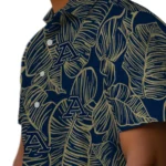 Akron Zips Hawaiian Shirt – Leaf Outline
