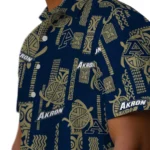 Akron Zips Hawaiian Shirt – Turtle Lines