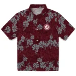 Alabama Crimson Tide Hawaiian Shirt – 50th State Flower