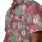 Alabama Crimson Tide Hawaiian Shirt – Anthurium Overlay