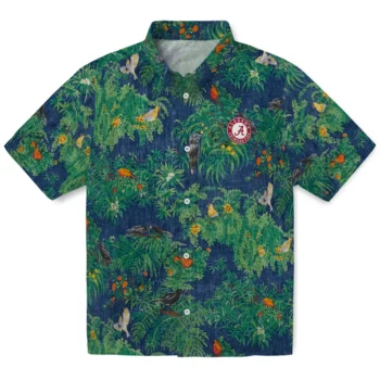 alabama crimson tide bird canopy green hawaiian shirts best selling