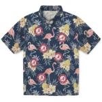 Alabama Crimson Tide Hawaiian Shirt – Flamingo Hibiscus