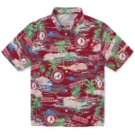 Alabama Crimson Tide Hawaiian Shirt – Hawaii Island