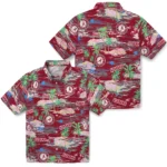 Alabama Crimson Tide Hawaiian Shirt – Hawaii Island