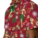 Alabama Crimson Tide Hawaiian Shirt – Hawaiian Girls Design