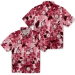 Alabama Crimson Tide Hawaiian Shirt – Hibiscus Arrangement