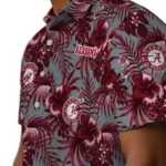 Alabama Crimson Tide Hawaiian Shirt – Hibiscus Exotic