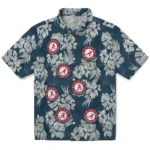 Alabama Crimson Tide Hawaiian Shirt – Hibiscus Flowers