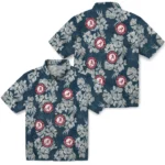 Alabama Crimson Tide Hawaiian Shirt – Hibiscus Flowers