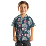 Alabama Crimson Tide Hawaiian Shirt – Hibiscus Flowers