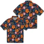 Alabama Crimson Tide Hawaiian Shirt – Hibiscus Foliage