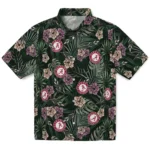 Alabama Crimson Tide Hawaiian Shirt – Hibiscus Leaves Pattern