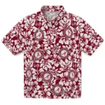 Alabama Crimson Tide Hawaiian Shirt – Hibiscus Motif