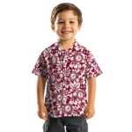 Alabama Crimson Tide Hawaiian Shirt – Hibiscus Motif