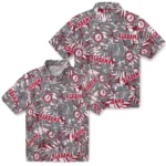 Alabama Crimson Tide Hawaiian Shirt – Hibiscus Overlay