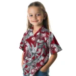 Alabama Crimson Tide Hawaiian Shirt – Palm Leaves