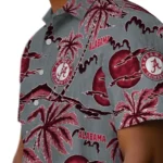 Alabama Crimson Tide Hawaiian Shirt – Palm Sunset