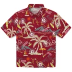 Alabama Crimson Tide Hawaiian Shirt – Palm Tree Island