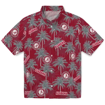 alabama crimson tide palm grove crimson hawaiian shirts best selling