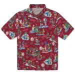 Alabama Crimson Tide Hawaiian Shirt – Simpsons Christmas