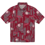 Alabama Crimson Tide Hawaiian Shirt – Turtle Lines