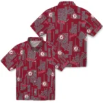 Alabama Crimson Tide Hawaiian Shirt – Turtle Lines