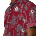 Alabama Crimson Tide Hawaiian Shirt – Turtle Lines