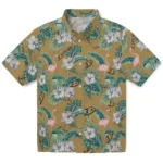 Anaheim Ducks Hawaiian Shirt – Flamingo and Hibiscus