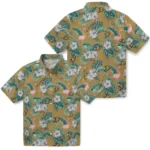 Anaheim Ducks Hawaiian Shirt – Flamingo and Hibiscus