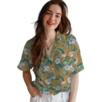 Anaheim Ducks Hawaiian Shirt – Flamingo and Hibiscus
