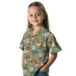 Anaheim Ducks Hawaiian Shirt – Flamingo and Hibiscus