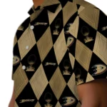 Anaheim Ducks Hawaiian Shirt – Golfing Plaid