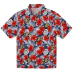 Anaheim Ducks Hawaiian Shirt – Hibiscus Fiesta