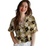 Anaheim Ducks Hawaiian Shirt – Hibiscus Flower Design