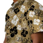 Anaheim Ducks Hawaiian Shirt – Hibiscus Flower Design