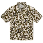 Anaheim Ducks Hawaiian Shirt – Hibiscus Motif