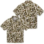Anaheim Ducks Hawaiian Shirt – Hibiscus Motif