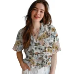Anaheim Ducks Hawaiian Shirt – Hibiscus Seaside