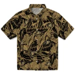 Anaheim Ducks Hawaiian Shirt – Monstera Layer