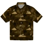 Anaheim Ducks Hawaiian Shirt – Palm And Clouds
