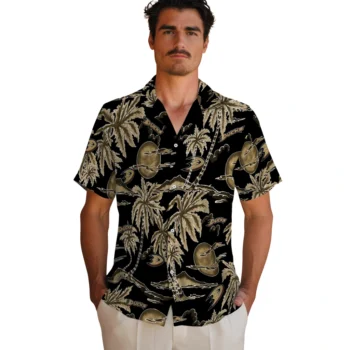 anaheim ducks palm sunset hawaiian shirts fashion forward