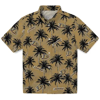 anaheim ducks palm grove gold hawaiian shirts best selling